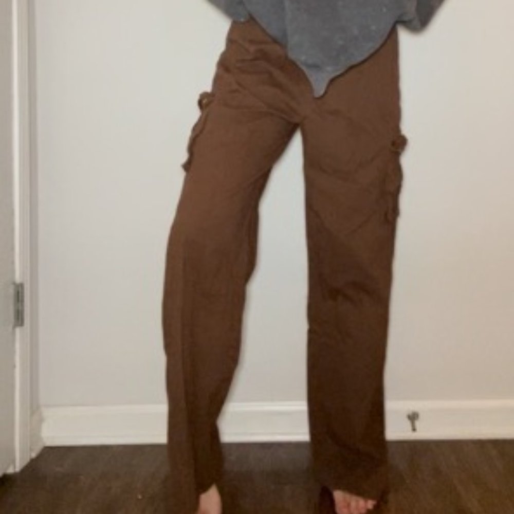 Brown Cargo Pants